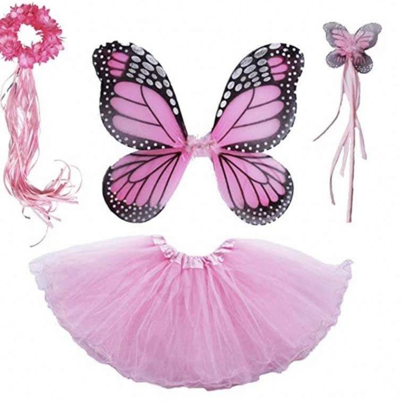 Carnival Costumes Girls \\ 'Fairy Party Set 3-8y Princess Fairy Tutu Skirt Costume DGHC-035