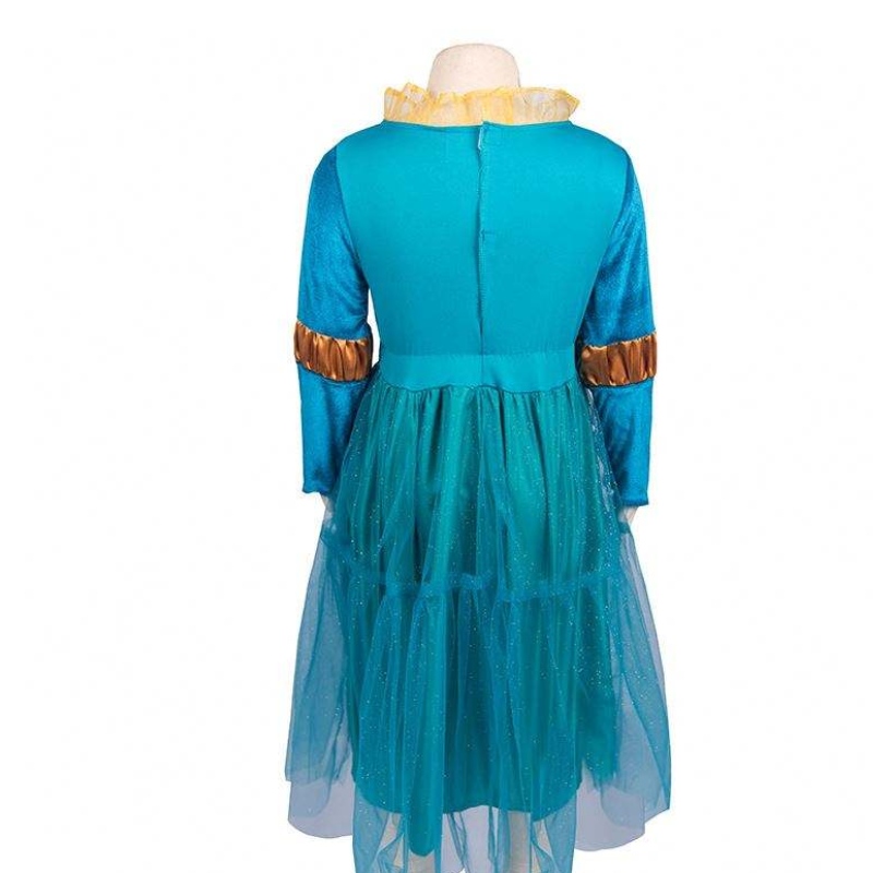 Girl Cosplay Princess Dress Little Adventures Medieval Princess Dress Up Costume Merida Costume for Girls