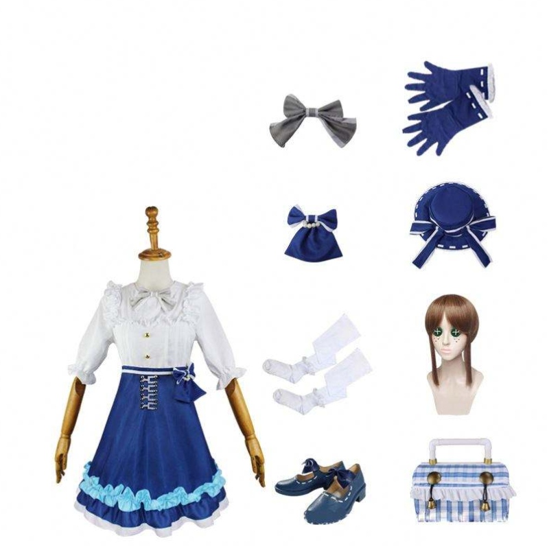 الهوية ضد بستاني إيما وودز زي Cosplay Sweet Lolita Dress Girls Women Halloween Party Party Game Suit