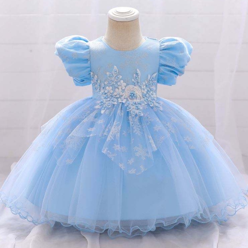Baige Baby Girl Frocks Design Short Sereve Performance Dance Dance Dance Bress