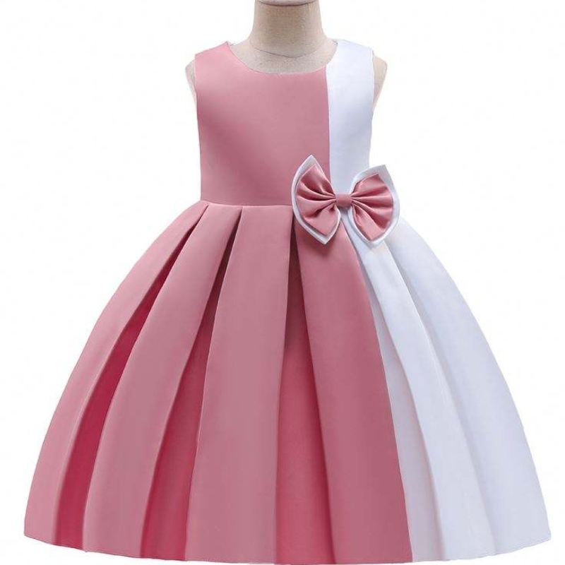 Baige Wholesale Petty Girl Dress Girls Pink Summer Summeress Dresses Fresses 3-10 Years