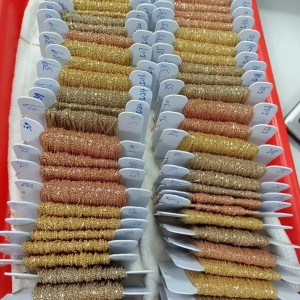 18K/14K/10K/9K DIY قلادة ذهبية جاهزة للشحن