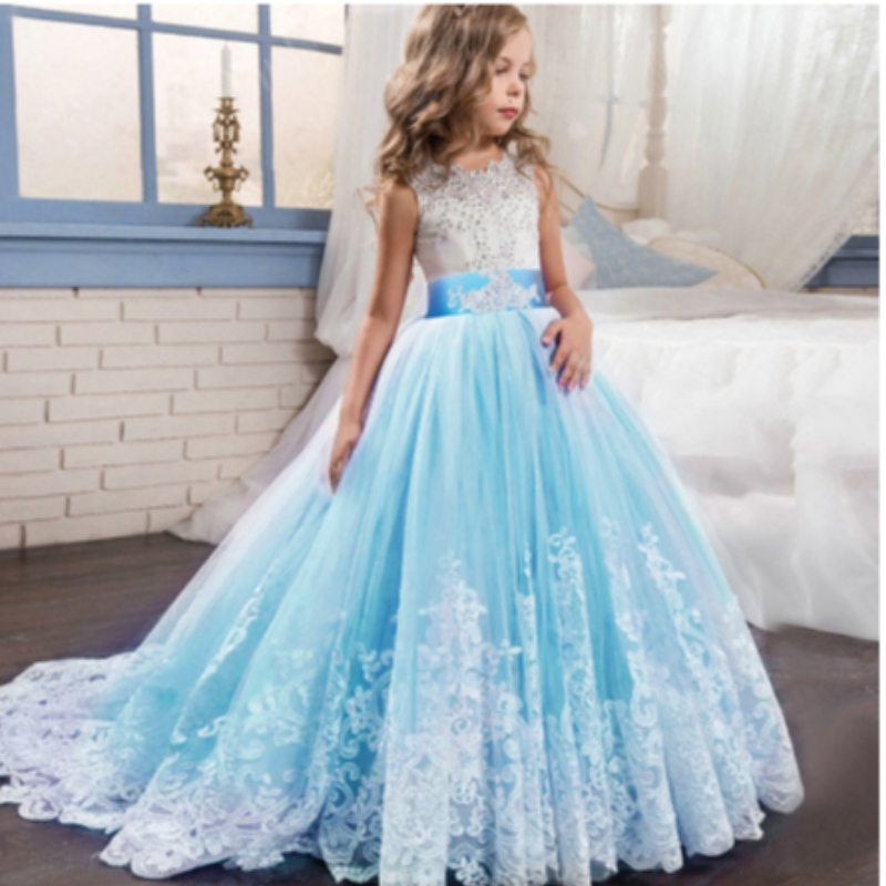 Baigeluxury Design Wholesale Kids Wedding Event Grow Hucking Princess Prock Frock Girl Party Luck LP-231
