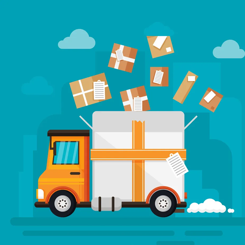 ايصال المنتج