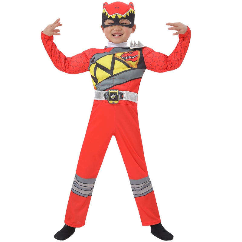 زي رينجرز Red Power Rangers للأطفال الصغار الرسمي ريد رينجر