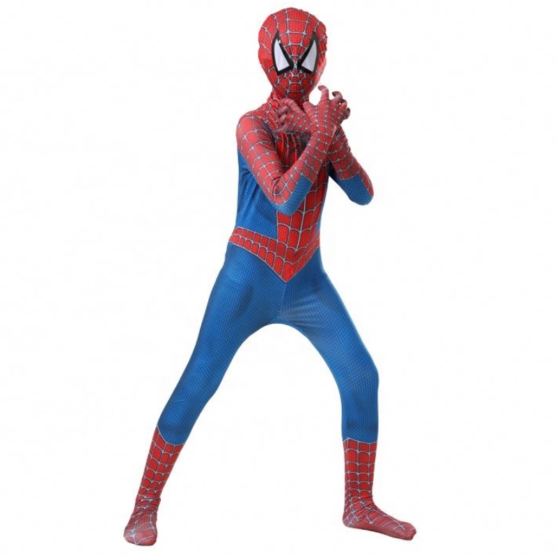 صنع في الصين المصنع الكلاسيكي الشهير&red avenger بدلة&movie superhero plestuits anime عيد الهالوين spiderman