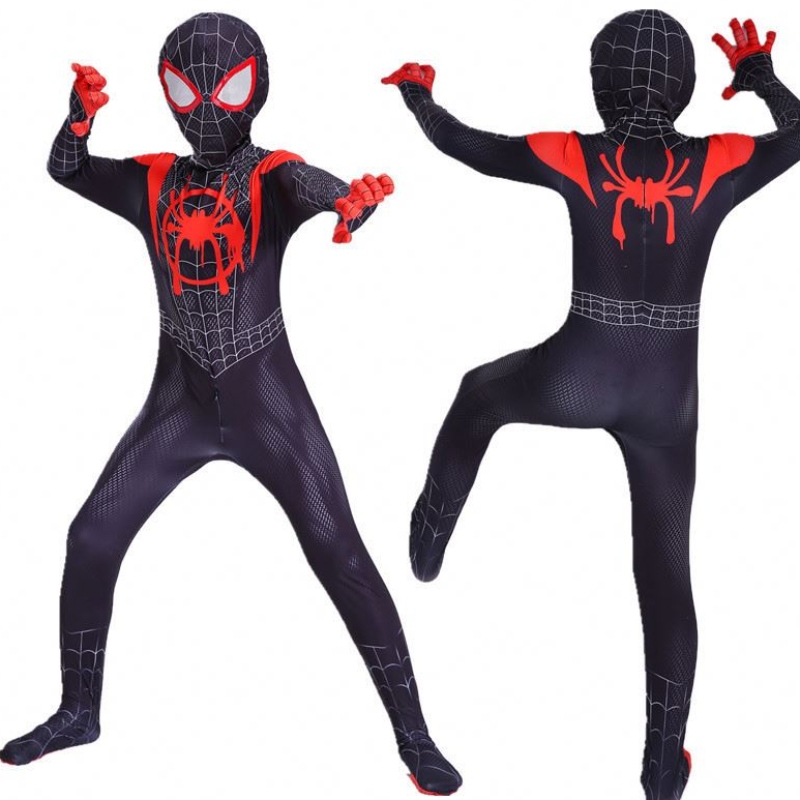 ألعاب الفيلم أزياء الوالدين والكون الموازي الكون الأسود عنكبوت بذلة البالغين أنيمي cosplay Spiderman هالوين زي