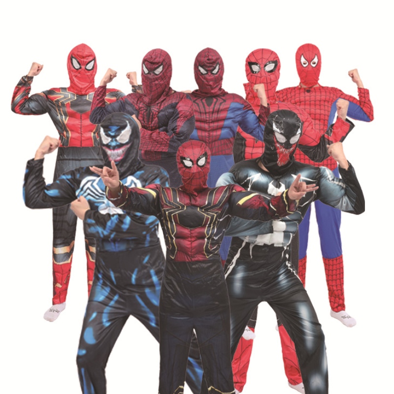 Super Hero Parent-Adult Bantyhose anial \\'s Spider Man Pantyhose من قطعة واحدة هالوين تأثيري