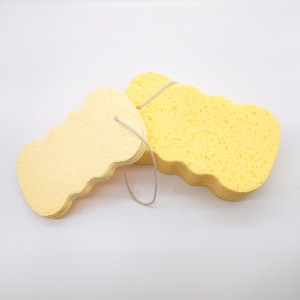 الاسفنج السليلوز اللب الخشب الاسفنج حمام قوي التطهير