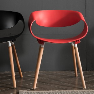 كرسي كرسي من البلاستيك الحديث عالي الجودة مقهى مطعم كرسي كبير