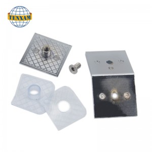 جانب واحد منحني 135 درجة تثبيت المشبك