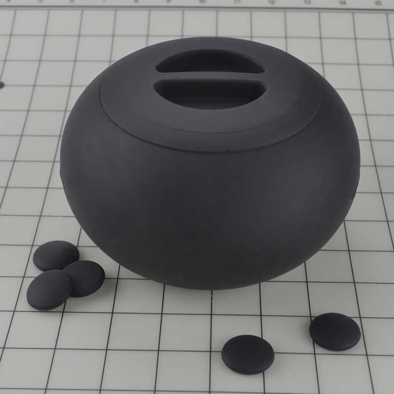 Silicone Weiqi Board Weiqi Game Stones Toy Toy Educational Toy