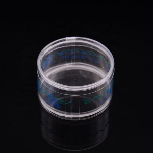 صناديق تخزين أنابيب التغليف البلاستيكية مخصصة للدبوس