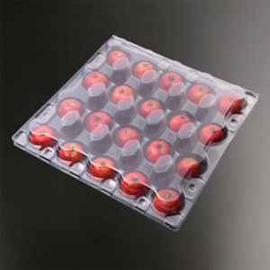 حيوان أليف شفاف البلاستيك مربع تغليف فاكهة البلاستيك