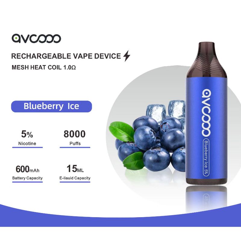 Avcooo recargable vape device 8000 puffs