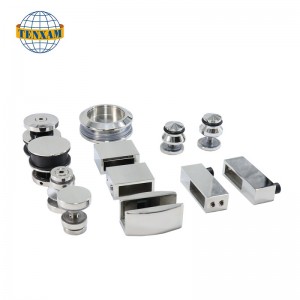 تركيبات أجهزة الباب المنزلق من الفولاذ المقاوم للصدأ مع تجهيزات أجهزة الباب مع الحمام