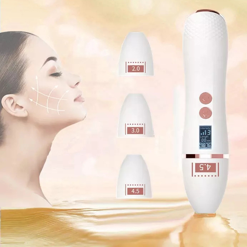 7d Mini Hifu متعدد الوظائف بالموجات فوق الصوتية التركيز على الوجه الجمال أداة تشديد الوجه مدلك شدة عالية الكثافة الجمال لرفع الوجه الجمال