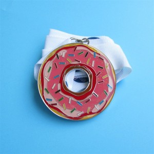 ميدالية مخصصة للميدالية الذهبية المعدنية ميدالية رياضية افتراضية