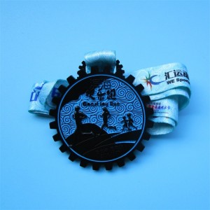 جائزة الماراثون التي تعمل بالميدالية الرياضية المعدنية المخصصة