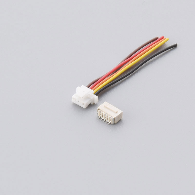 SH1.0 التباعد Slim Buckle LCD شاشة الاتصال الكهربائي COPPER COPPER COPPER CABER SHR-10V-S-B تخصيص الأسلاك
