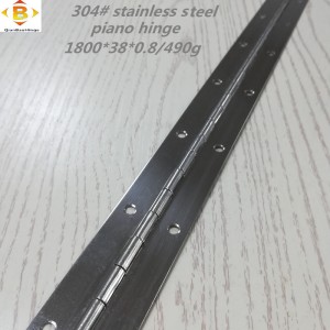 الحجم القياسي طويل المفصلات 304#72 \'\' \'الفولاذ المقاوم للصدأ البيانو المفصلي مفصلية البيانو صفا البيانو المفصلية