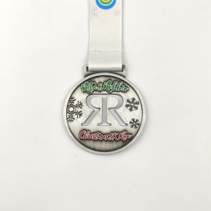 الذهب الفضة والميداليات الميداليات مخصصة هدية لعيد الميلاد