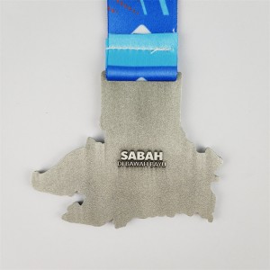 ميداليات تذكارية خريطة سبيكة الزنك لجوائز الأحداث المؤسسية للمدينة