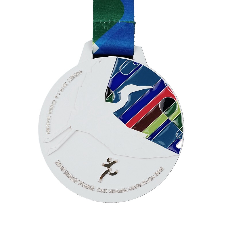 جائزة ثلاثية الأبعاد جائزة Marathon Marathon Running Medal Medal Medal Medal UV Print