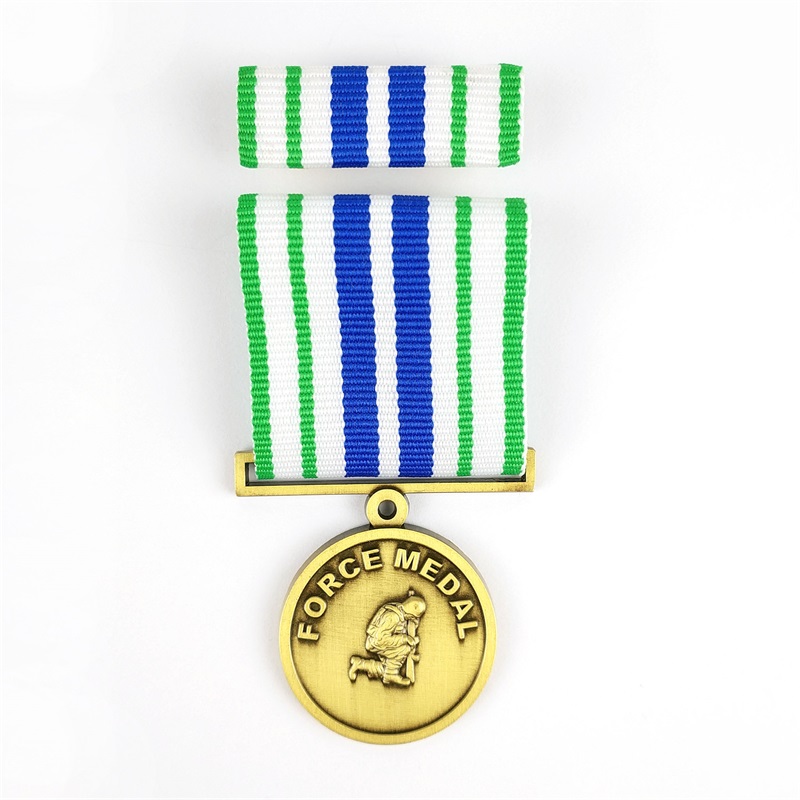 زنك سبيكة الذهب المطلي ثلاثي الأبعاد الميدالية المعدنية مخصصة ميدالية ميدالية الشرف الشرف العالمي