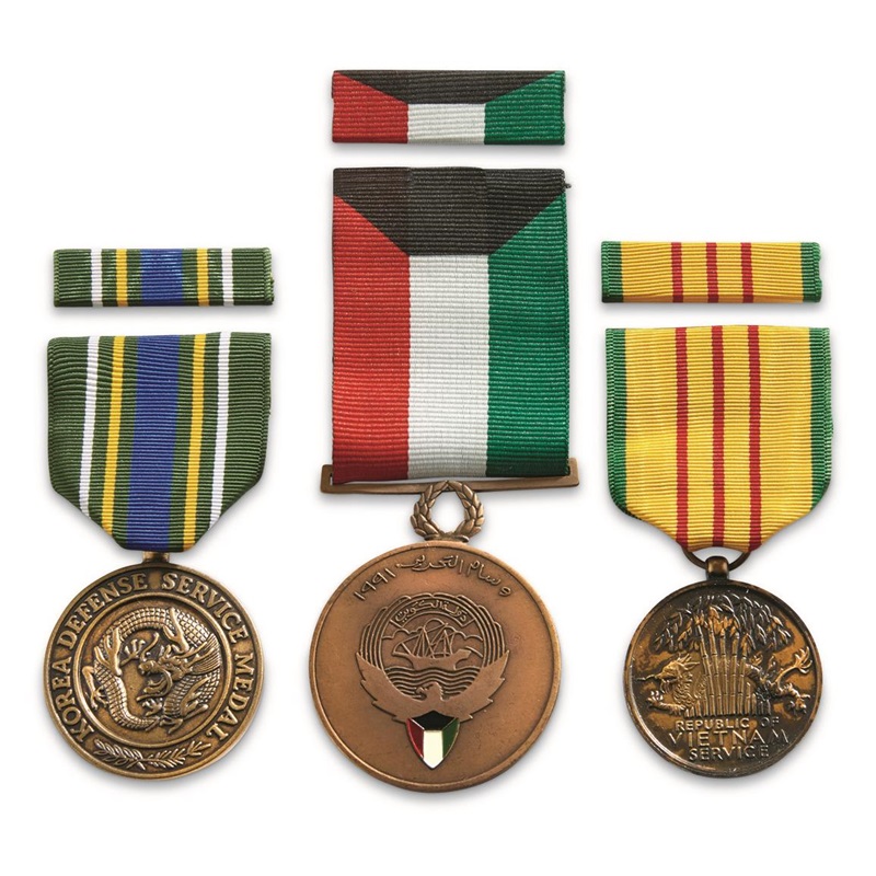 GAG Wholesale Commantive Award Medallion ميدالية الشرف العسكرية الأمريكية مع شريط شريط قصير الشريط