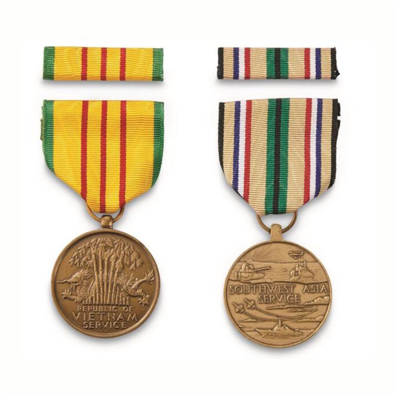 GAG Wholesale Commantive Award Medallion ميدالية الشرف العسكرية الأمريكية مع شريط شريط قصير الشريط