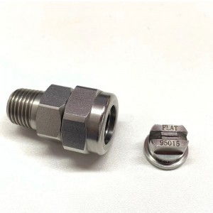 نصائح رذاذ TP Unijet ، TPU ، فوهة الفولاذ المقاوم للصدأ الفولاذ المقاوم للصدأ الفولاذ المقاوم للصدأ