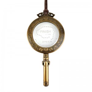 ميدالية معدنية مخصصة لتصنيع ميداليات زجاجية للديمال