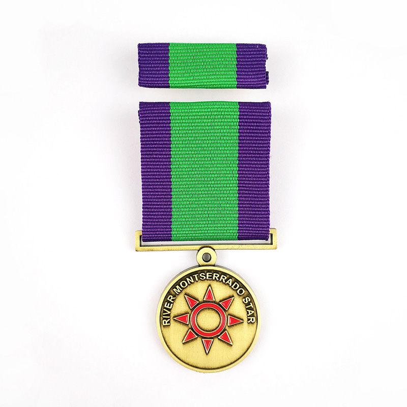 ميداليات مخصصة مخصصة للميدالية المخصصة مع شعار ميدالية ميدالية العسكرية