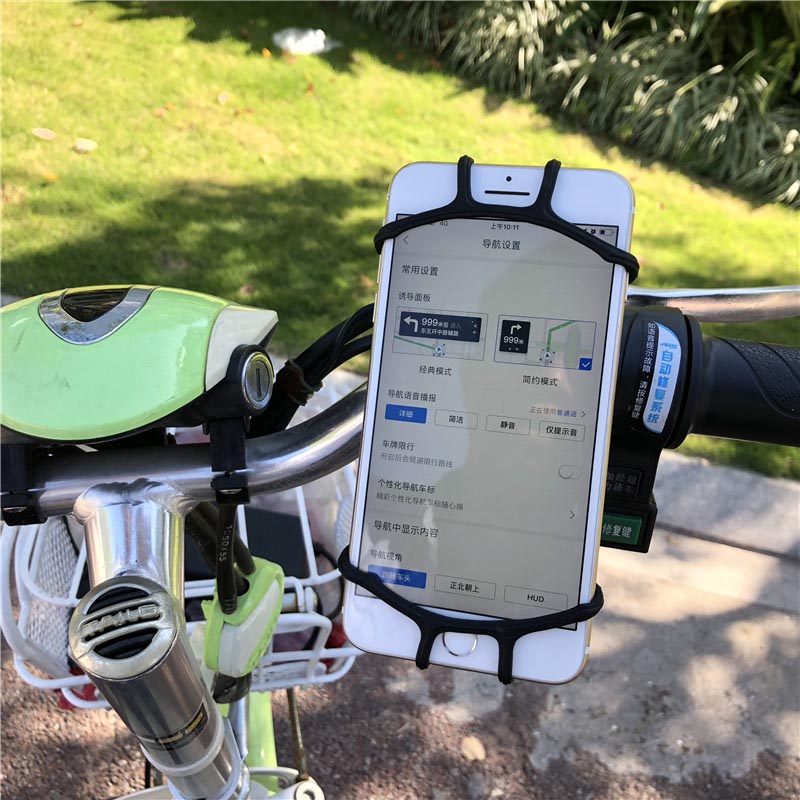تركيب هاتف دراجة ، حامل مقود دراجة نارية ، 360 درجة مئوية.