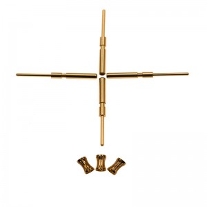 التاج الربيع دبوس ومقبس