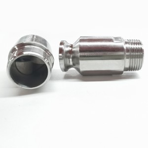 الفولاذ المقاوم للصدأ الصناعي على عريض زاوية SMP فوهة رذاذ مخروط كامل ، فوهة SMP