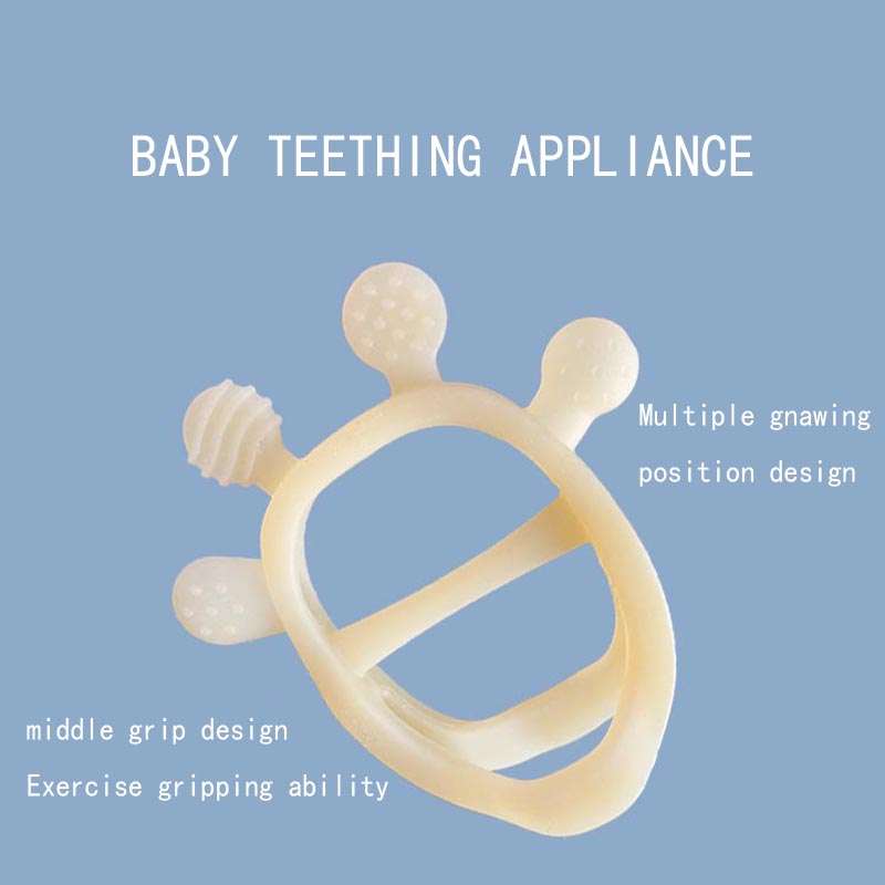 ألعاب Silicone Baby Teether للأطفال 3+أشهر ، Drop Free-otistant Silicone Mittens Toys for sore gum gum ، ألعاب مضغ الأطفال لتصرفها