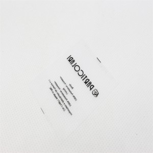 علامة شحن مطبوعة شفافة