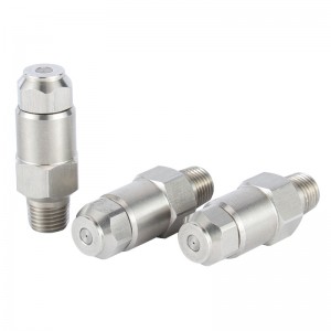 الفولاذ المقاوم للصدأ هيدروليكي ذرة LNN الفوهة الرطوبة الهواء ذرة رذاذ رذاذ الفوهة الفوهة الفوهة الفوهة الفوهة