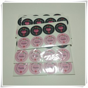 ملصق الملصق الدائري