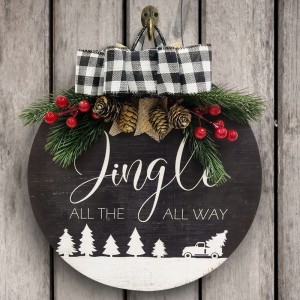 المنزل الزخرفي الغناء جدار الفن المطبوع المنزل لوحة علامة الخشب