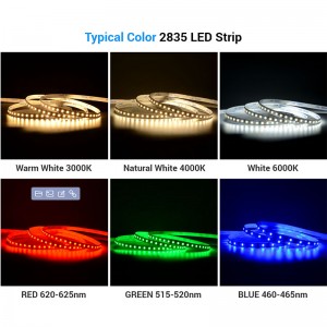 2835 60leds/m شريط LED
