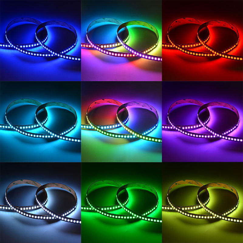 WS2812B 60LELS/M RGB الرقمية الشريط