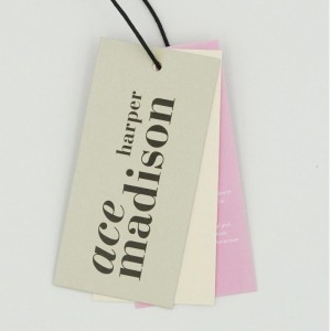 Hangtag طباعة مخصصة