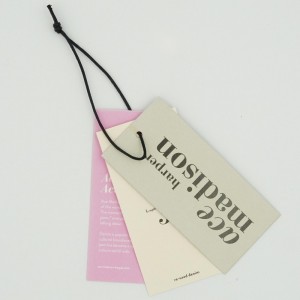 Hangtag طباعة مخصصة