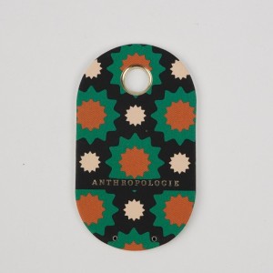 مخصص تصميم شعار الأزياء العلامة التجارية اسم علامات شنق الورق عالية الجودة مع حبل السلسلة لبيئة الملابس الصديقة