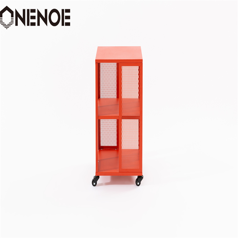 Onenoe Home Furniture Modern Metal Relving Filing Fabling Fabrice Cabinet Cookcage Frame Solid