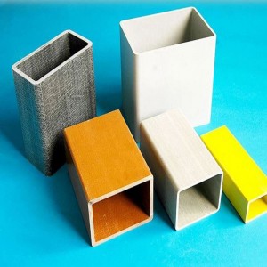 FRP pultruded أنبوب مستطيل