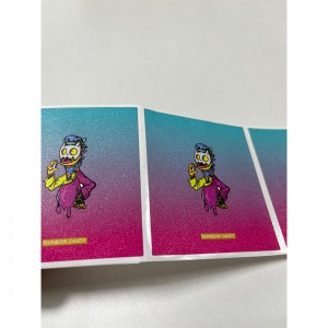 ملصق متفرغ متدرج